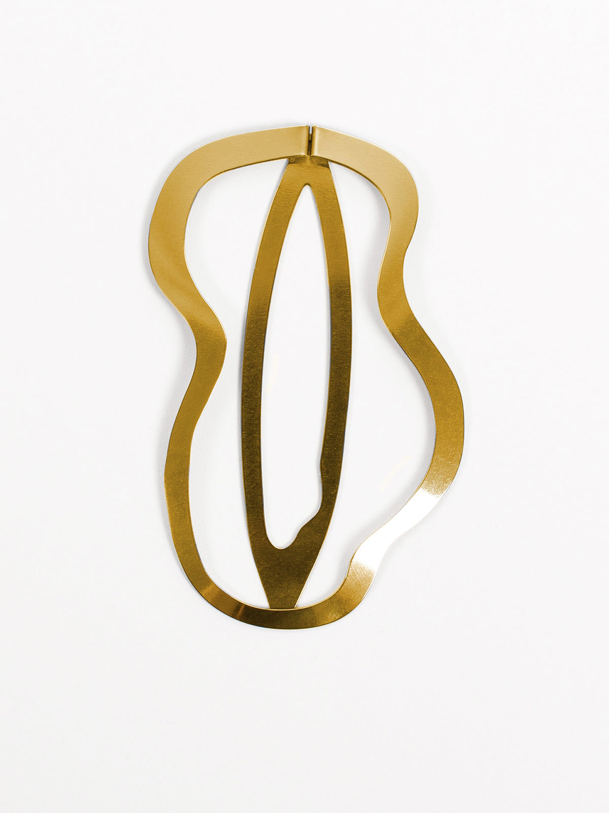 Product image of Designer hair clip Gae in gold-plated