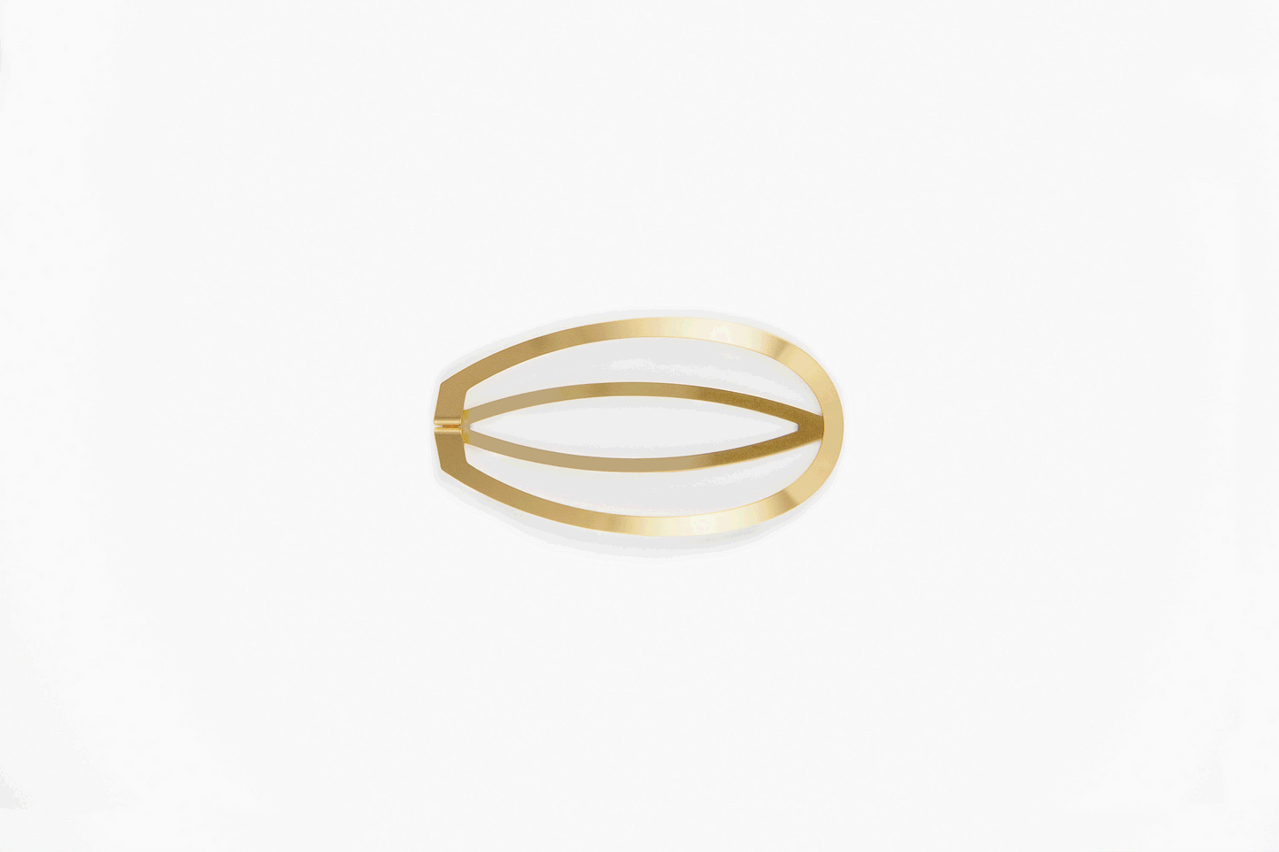 Product images of barrette Damia available in Silver-tone, Silver-plated, Gold-plated and Roségold-plated