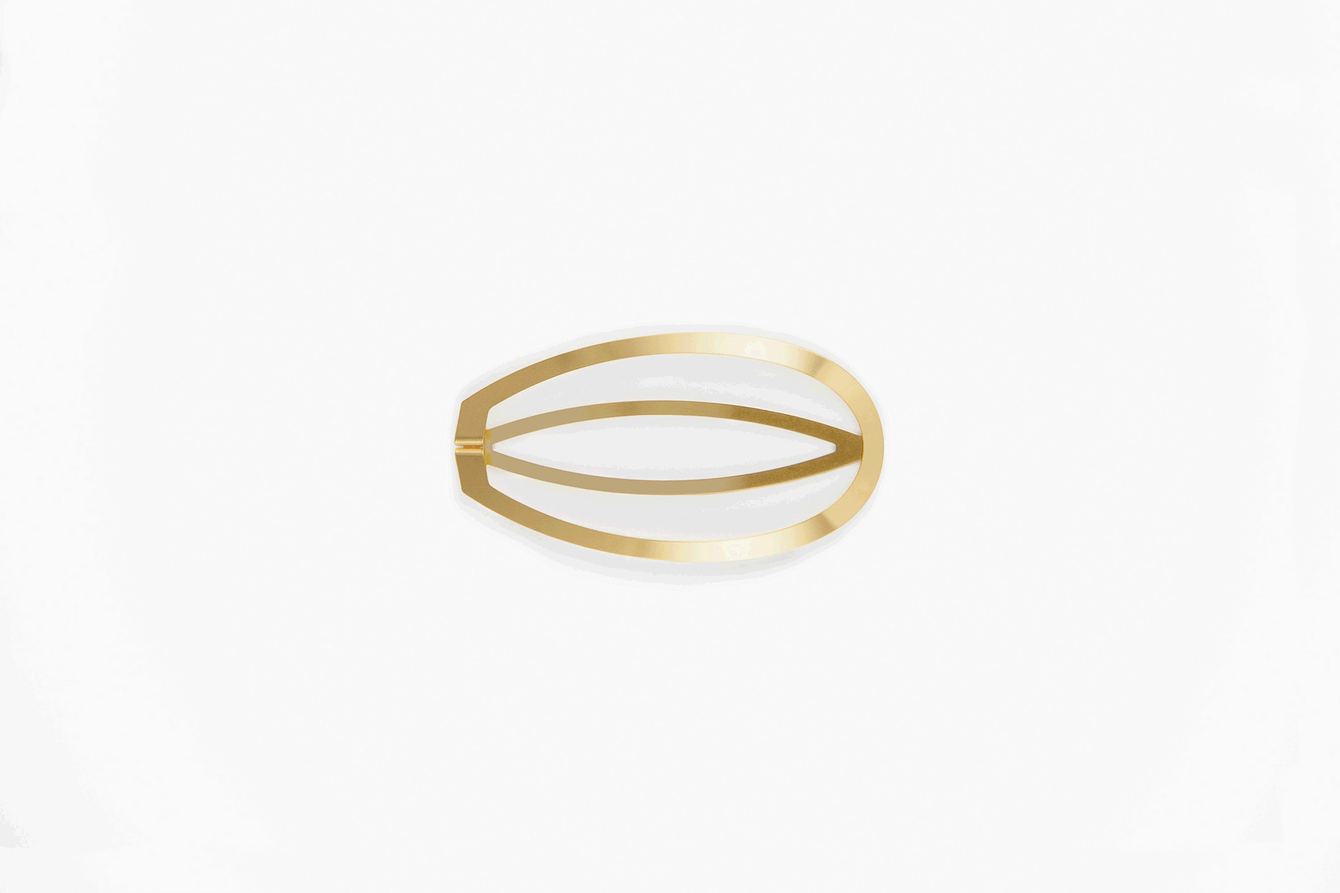 Product images of barrette Damia available in Silver-tone, Silver-plated, Gold-plated and Roségold-plated