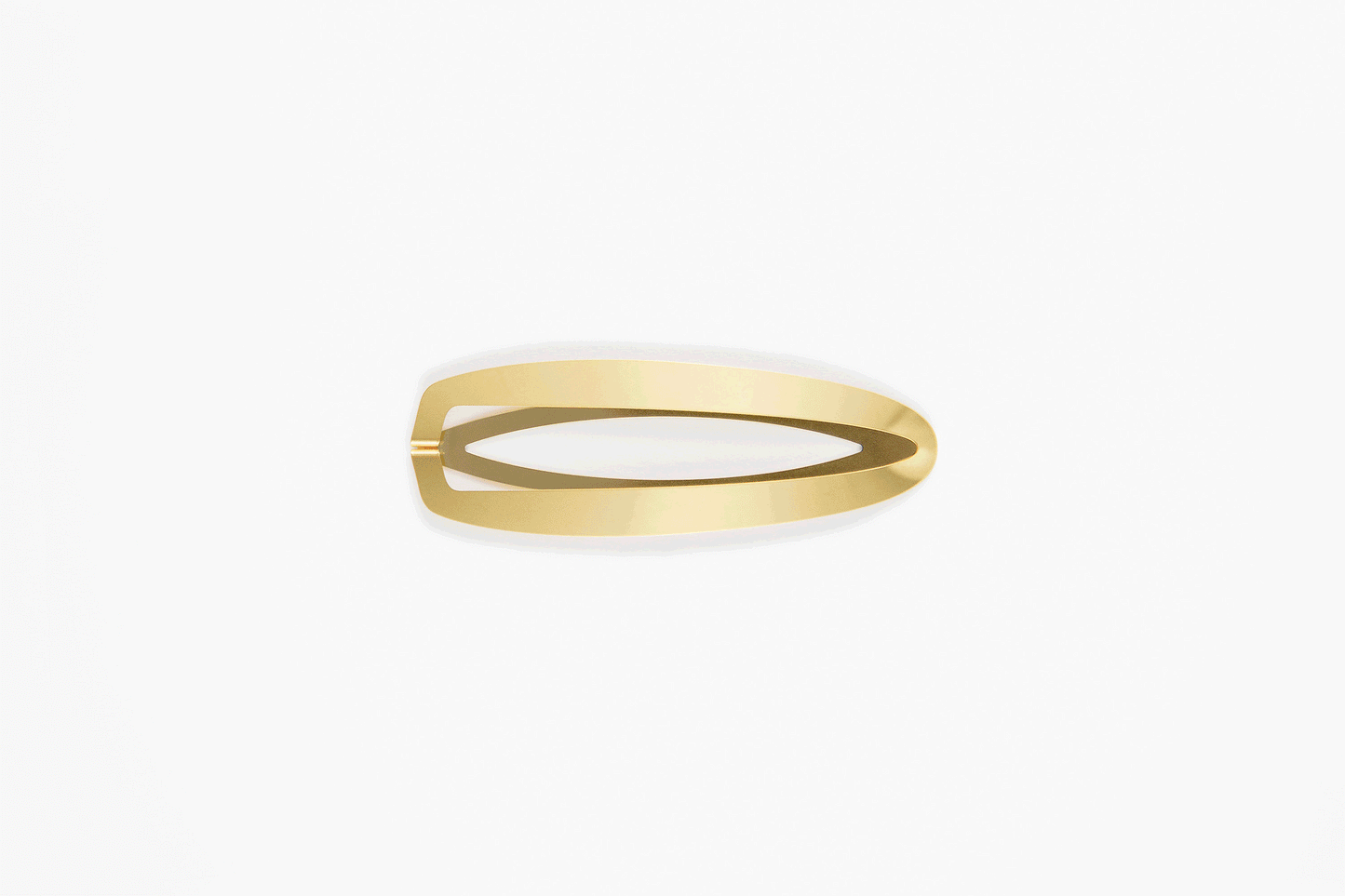 Product image of designer hair clip Gaia by Clinq available in silver-tone, silver-plated, gold-plated and Roségold-plated