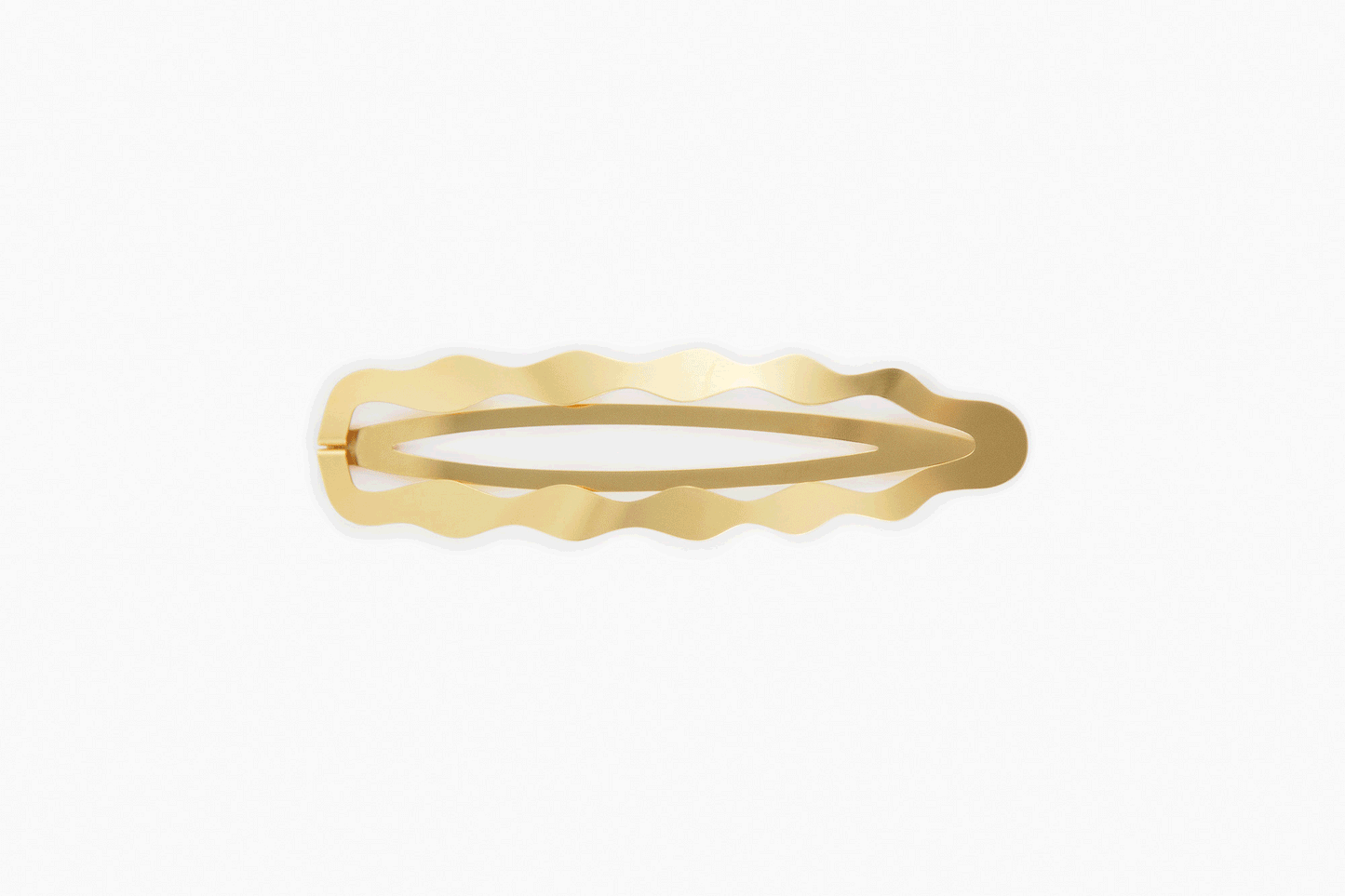 Product images of designer hair clip Frances available in Silver-tone, Silver-plated, Gold-plated and Roségold-plated
