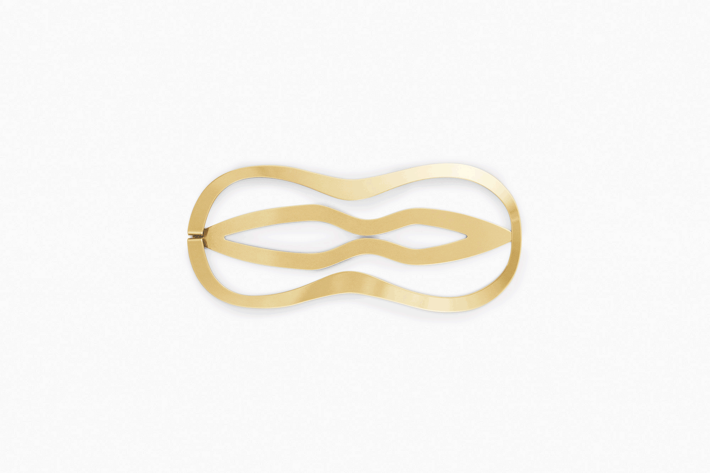 Product images of designer barrette Elif by Clinq available in silver-tone, silver-plated, gold-plated, Roségold-plated
