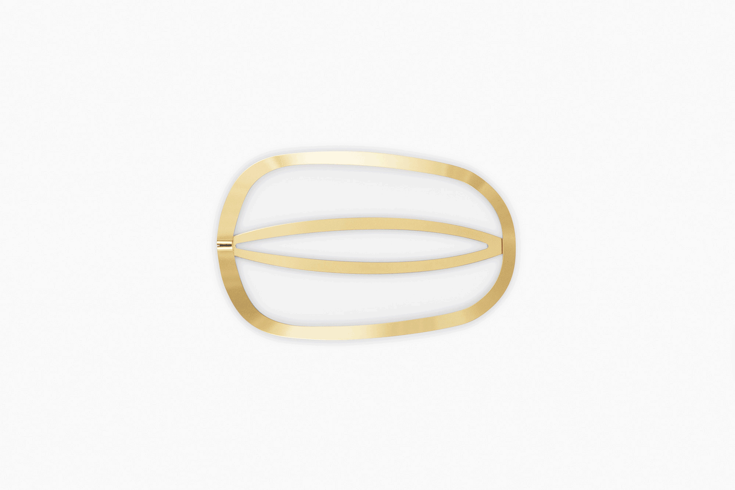 Product image of designer hair clip Ginger available in silver-tone, silver-plated, gold-plated and Roségold-plated