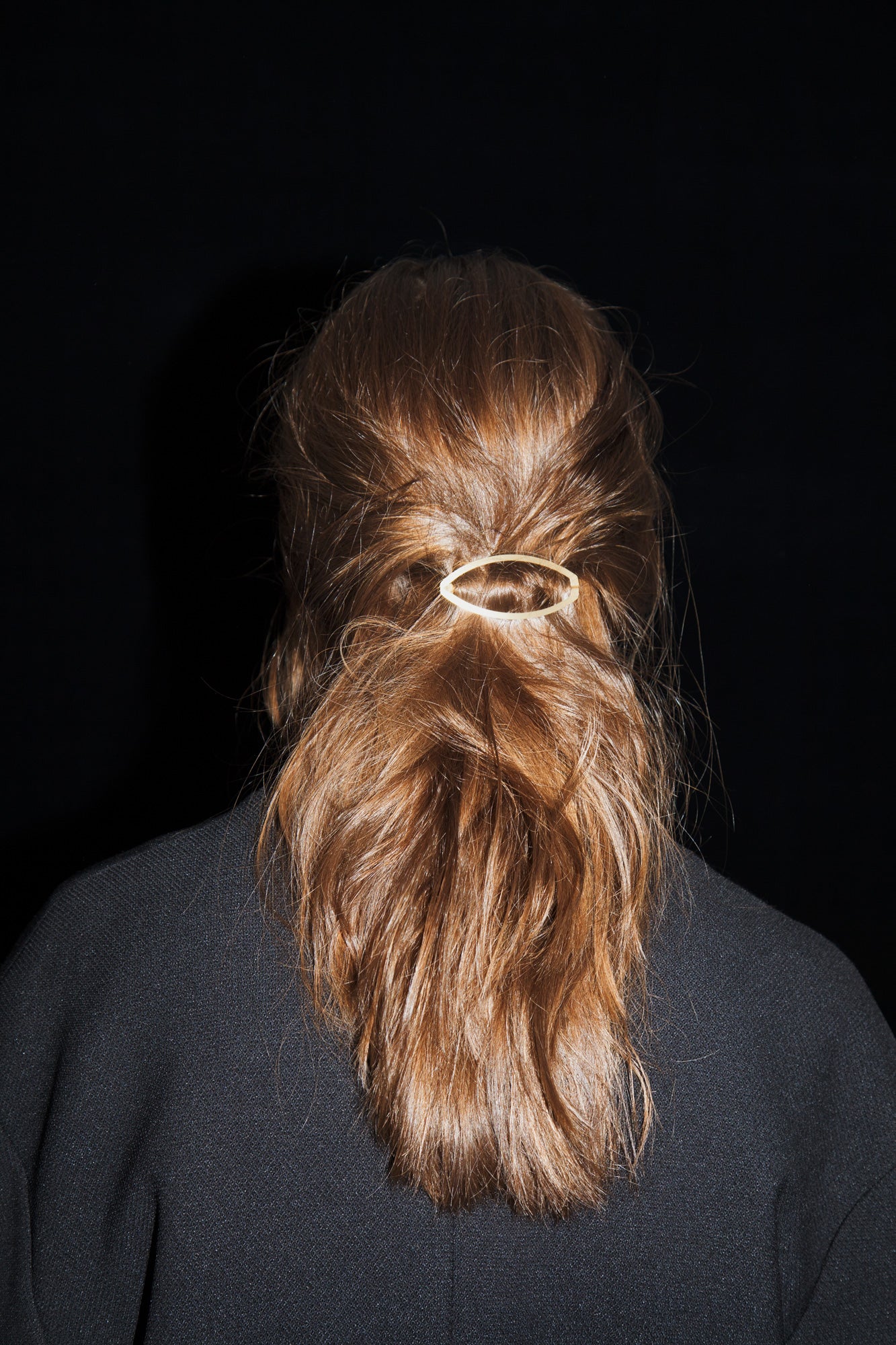 Half updo secured with the ALVA designer hair clip. Made from high quality materials designed to last